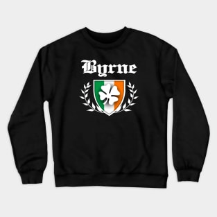 Byrne Shamrock Crest Crewneck Sweatshirt